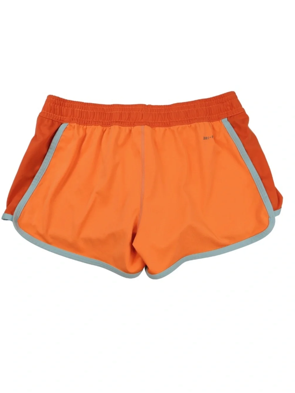 Nike Dri-FIT Neon Orange Running Shorts Size Medium Athletic Gym